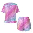 thumbnail image 5 of Xecao Fun Rainbow Pink print Swimsuit for women, Summer-ready, sporty style.Quick-dry fabric. Many sizes & colors., 5 of 9