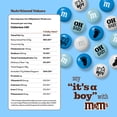 thumbnail image 2 of M&M'S It's A Boy Milk Chocolate Candy, Baby Shower or Gender Reveal Candy, 5lb Resealable Bulk Bag, 2 of 9