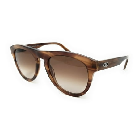 Salvatore Ferragamo Sunglasses SF828S 216 STRIPED BROWN 54x21x145