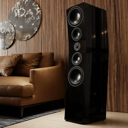 SVS - Ultra Evolution Pinnacle 3-Way Floorstanding Speaker (Each) - Piano Gloss White