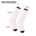 thumbnail image 2 of Yiaed Valentine's Day Print Great elasticity Adult Stockings Sports socks for Men and Women, 2 of 6