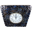 thumbnail image 5 of Wooden MDF Wall Clock (Logged - Dark Blue) - White Roman Dial, 5 of 6