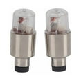 thumbnail image 2 of Luces para ruedas, 2 piezas, luces para ruedas de coche, bicicleta, válvula de neumático, luz antipolvo, lámpara para radios de coche, grado profesional, 2 of 8