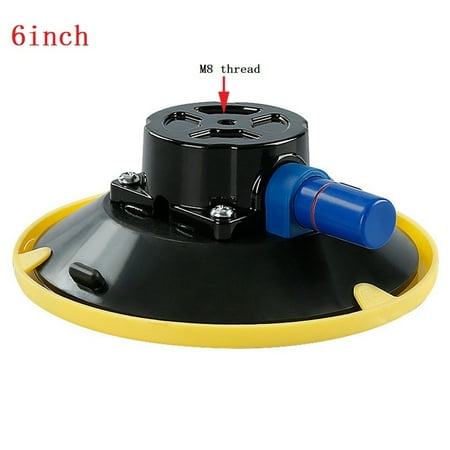 

6 Inch Vacuum Suction Cups Mount Base Hand Pump Glass Sucker Auto Repair Tools