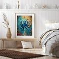 thumbnail image 6 of Diamond Art Kits for Adults - 5d Octopus Map Ocean Temple Coral Diamond Painting for Adults, Diamond Art for Adults Beginners, Diamond Painting Kits for Adults for Home Wall Decor, 6 of 7