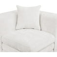 thumbnail image 5 of Meridian Furniture Stellar 152" Cream Chenille Fabric 7Pc. Modular Sectional, 5 of 9
