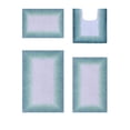 thumbnail image 6 of Better Trends 4 Piece Bathroom Rug Set, 100% Cotton, Extra Soft Tufted Bath Mat, Water Absorbent & Non Slip Bath Rug, (Turquoise) Torrent Collection, 6 of 6