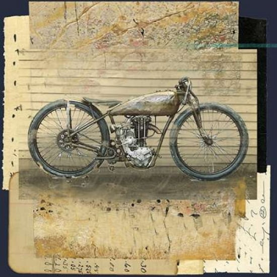 Antique Bike Ii Can