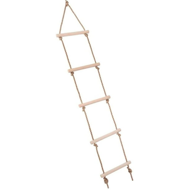 Rope Ladder Climbing Ladder With 5 Rungs For Children, Loadable Up