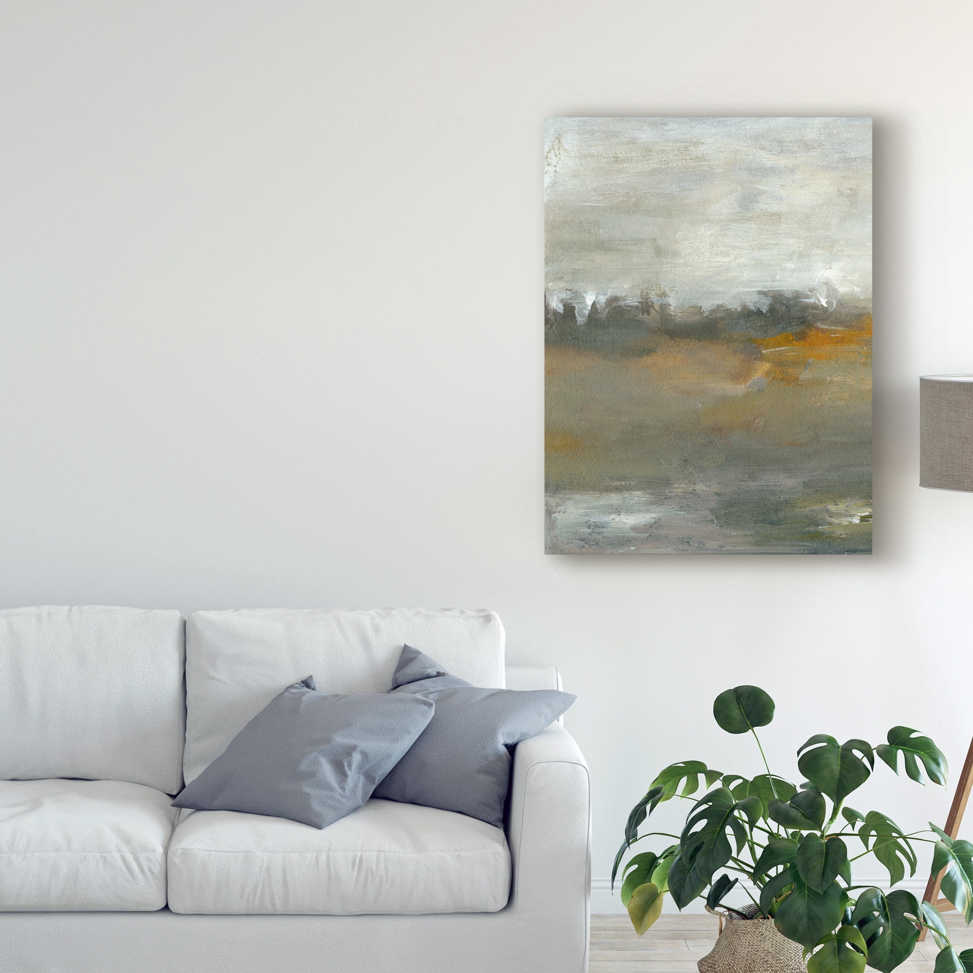 Trademark Fine Art 'Early Mist I' Canvas Art by Sharon Gordon