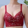 thumbnail image 2 of Up to 65% off!Fashion Bras for Women Plu Size Full Coverage Comfortable Without Steel Rings Small Chest Gathered And Auxiliary Breast Bra, 2 of 6