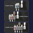 thumbnail image 5 of Wall Mounted Toothbrush Holder Set with Toothpaste Dispenser Large Capacity Toothbrush Storage Shelf for Kitchen Bathroom, 5 of 5