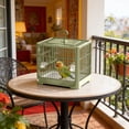 thumbnail image 5 of BotaniNest Bird Cage Travel Bird Cage Portable Bird | Small Birds Lightweight Parrots Cage With Standing Pole Detachable Tray Hook Handle Easy Transport Bird For, 5 of 5