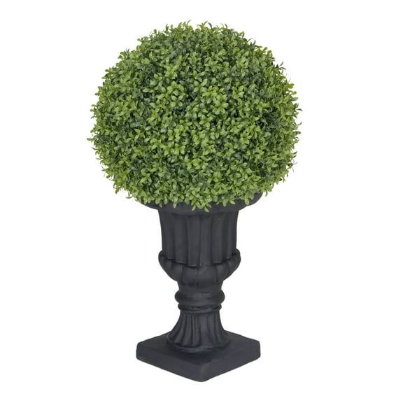 25" Single Ball Topiary Boxwood Artificial Tree