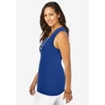 thumbnail image 4 of Jessica London Women's Plus Size Scoop-Neck Sweater Tank, 4 of 4
