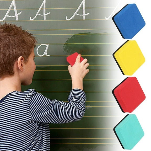 5PCS Dry Erase Erasers,Mini Whiteboard Eraser,Square Dry Erase Board Eraser,White Board Eraser Cleaner,Dry Erasers for Whiteboard,Small Dry Erase Board Erasers for Office Classroom Home