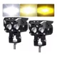 thumbnail image 1 of Faros De Lupa Luz Auxiliares Leds Doble Color P/ Auto Moto, 1 of 8