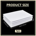 thumbnail image 2 of 5Pcs 12x8.3 Inch White Foam Boards 4mm Rectangle PVC Foam Sheet Poster Board for Mounting Crafts Art Display Presentation and Projects, 2 of 9