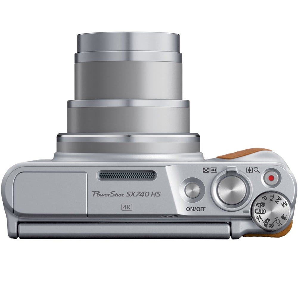 Canon SX740SL PowerShot SX740 HS Digital Camera - Silver - Walmart.com