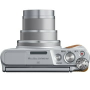 Canon PowerShot SX740 HS - Digital camera - compact - 20.3 MP - 4K / 30 fps - 40x optical zoom - Wi-Fi, Bluetooth - silver