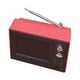 thumbnail image 4 of Televisión en miniatura, juguete de comida, casa de muñecas, TV 1/12 para niños, juguete de estilo vintage, muebles de casa de muñecas, mini televisor Rojo, 4 of 8