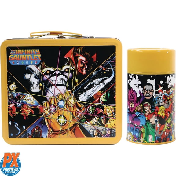Marvel Infinity Gauntlet Lunch Box with Thermos (Comic)