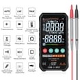 thumbnail image 3 of Mastfuyi Super Slim Palm Size 3.3-inch LCD Digital Multimeter 6000 Counts True RMS Universal Meter High Accuracy Smart Measure AC/DC Voltage Resistance Capacitance Frequency Continuity Diode, 3 of 7
