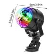thumbnail image 2 of Cateissary Luz de discoteca RGB Control remoto 3W estroboscópico sonido activado coche proyector fiesta ajustable interior exterior música etapa Iluminación y accesorios, 2 of 6