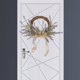 thumbnail image 4 of Corona de lavanda Fernando Flores artificial de 40 cm Decoración colgante para ventana, 4 of 8