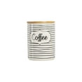 thumbnail image 5 of 10 Strawberry Street Everyday 3 Piece Ceramic Canister Set, White/Black, 5 of 6