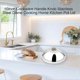 thumbnail image 4 of Stainless Steel Dome Dish Cover Table Food Cover Food Cover Western Restaurant Cover Teppanyaki Dis, 4 of 5