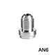 thumbnail image 1 of 1pcs AN6 AN8 AN10 AN12 AN16 AN20 Male Billet Stainless Steel Straight Male Weld Fitting Adapter Weld Bung Nitrous Hose Fitting~1106, 1 of 1