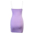 thumbnail image 3 of Gupgi Women Sexy Summer Sleeveless Dress Off Shoulder Low-cut Ruched Sundress, 3 of 6