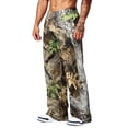 thumbnail image 4 of LTTVQM Men's Casual Outdoor Camo Trousers Mountain Forest Camo Adjustable Waistband Loose Fit Hiking Wide Leg Full Length Trousers Camel M, 4 of 7