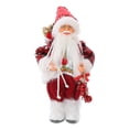 thumbnail image 2 of estatuillas de santa claus,santa claus estatuillas decration vnitage ornamento,Papá Noel de pie Santa Claus Tbale Decor,Muñeco de nieve Papá Noel Muñeca Árbol de Navidad al aire, 2 of 9