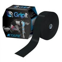 Gripit Original KTAPE Jumbo Roll, 2" x 34 yds, Black