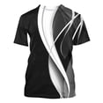 thumbnail image 5 of Nmnitkp Mens T-shirts Fashionable and Cool Men's Muscle T-Shirt Pleated Raglan Sleeve Bodybuilding Gym Tee Short Sleeve Fashion Workout Shirts Hipster Shirt （Plus Size）, 5 of 6