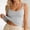Grey, variant on Tank Top Built in Bra Fashion Summer Sleeveless Short Top Casual Solid Color Camisole with Built in BraGrey Tank Top for Women Women Tank Tops