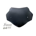 thumbnail image 1 of Parabrisas de motocicleta Reemplazo directo de accesorios Premium Resistente Fácil de instalar negro, 1 of 8