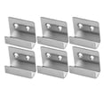 thumbnail image 1 of HAMPPLIES 6 PCS Stainless Steel Metal Hooks for Hanging Multiple Pictures in Home, 1 of 8