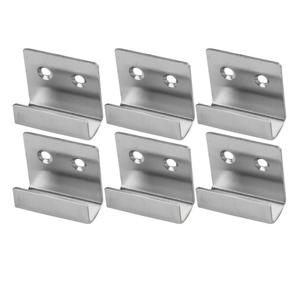 ULTNICE 6 PCS Effective Heavy Duty Hooks Stainless Steel for Hanging Pictures Home Use