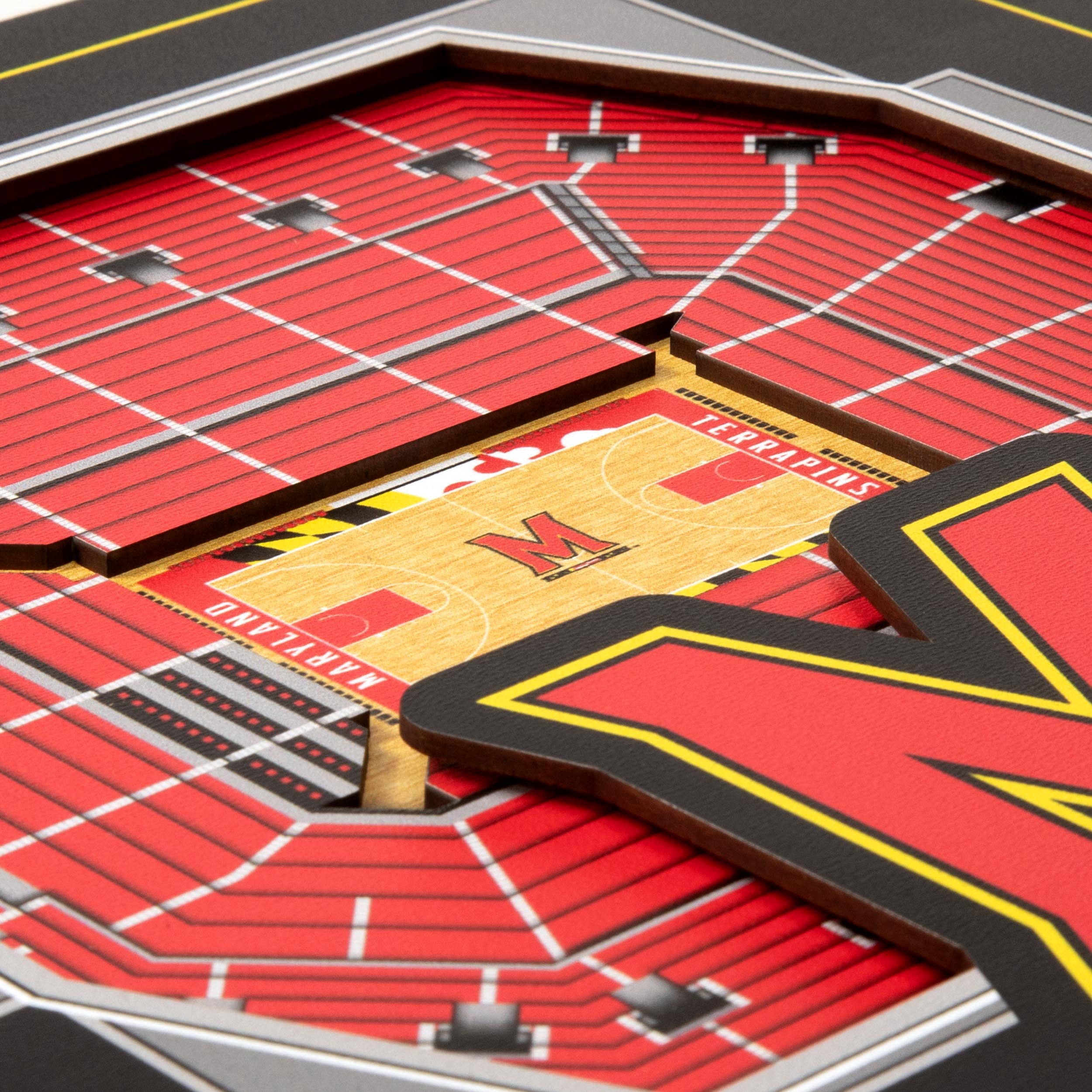 YouTheFan NCAA Maryland Terrapins Stadium Series 3D Wall Art