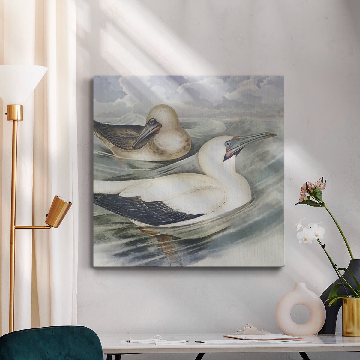 Wexford Home Surf & Sand III-Premium Gallery Wrapped Canvas, 16" x 16" - Ready to Hang