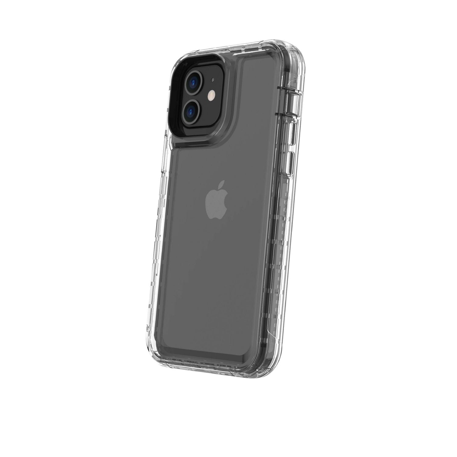 Étui robuste antimicrobien avec avec enveloppe rigide et pince rotative onn. pour iPhone 12 et iPhone 12 Pro