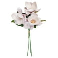 thumbnail image 2 of Under $5 Artificial Magnolia Stems 3-Stem Eva Magnolia For Living Room Vase Filler,Plastic Purple (3Pc), 2 of 4