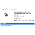 thumbnail image 2 of Keyless Entry Module Connector - Compatible with 2000 - 2001 Ford Excursion, 2 of 2