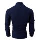 thumbnail image 5 of Blusa y camisa deportiva de manga larga con cuello alto y cremallera a cuadros para hombre, 5 of 9