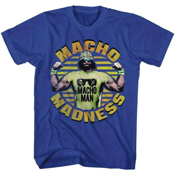 Macho Man Macho Madness Macho Man Royal Adult T-Shirt