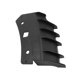 thumbnail image 1 of Soporte de parachoques delantero Soporte de piezas de automóvil 1084170-00-B 1084169-00-B para modelo 3, negro, 1 of 5