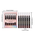 thumbnail image 3 of Smooth Pearl Eyeshadow Stick Set for Daily Wear, Silky Cream Crayon with Natural Shimmer, Blendable Long-Wearing Eye Pencil Kit – 6 Colors, 3 of 7